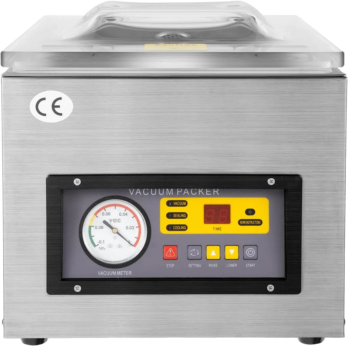 Machine, DZ-260S, 5 liter, professionele vacuümapparaat voor vloeistoffen, kamervacuümmachine voor voedselverzegeling