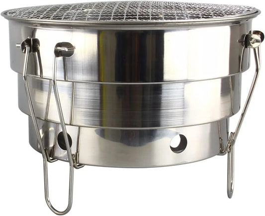 Barbecue, Grill Vouwen Draagbare Outdoor Kleine Barbecue, Oven Picknicks Kachel Rvs Huishoudelijke Houtskool, Barbecue Rack voor binnengebruik Grill