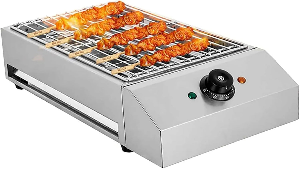 Barbecue, 2800 W, Rookloze voor binnengebruik Grill Machine, Voor Outdoor Picknick