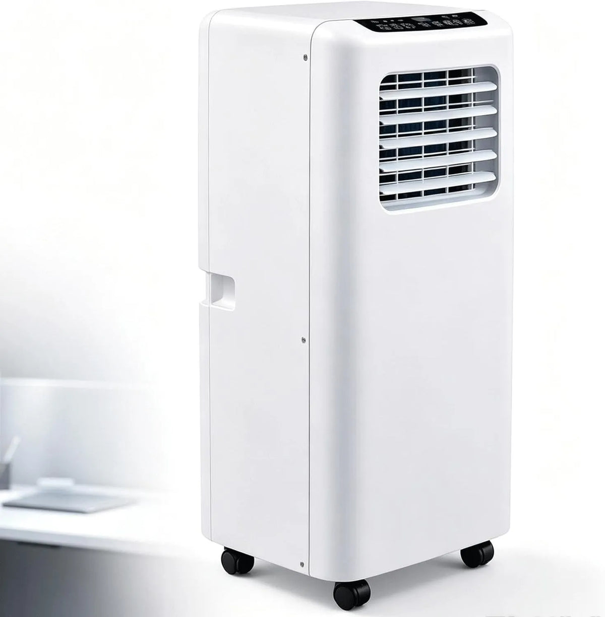 Mobiele airconditioner met 5000 BTU, afstandsbediening, digitaal display en geluidsarme werking