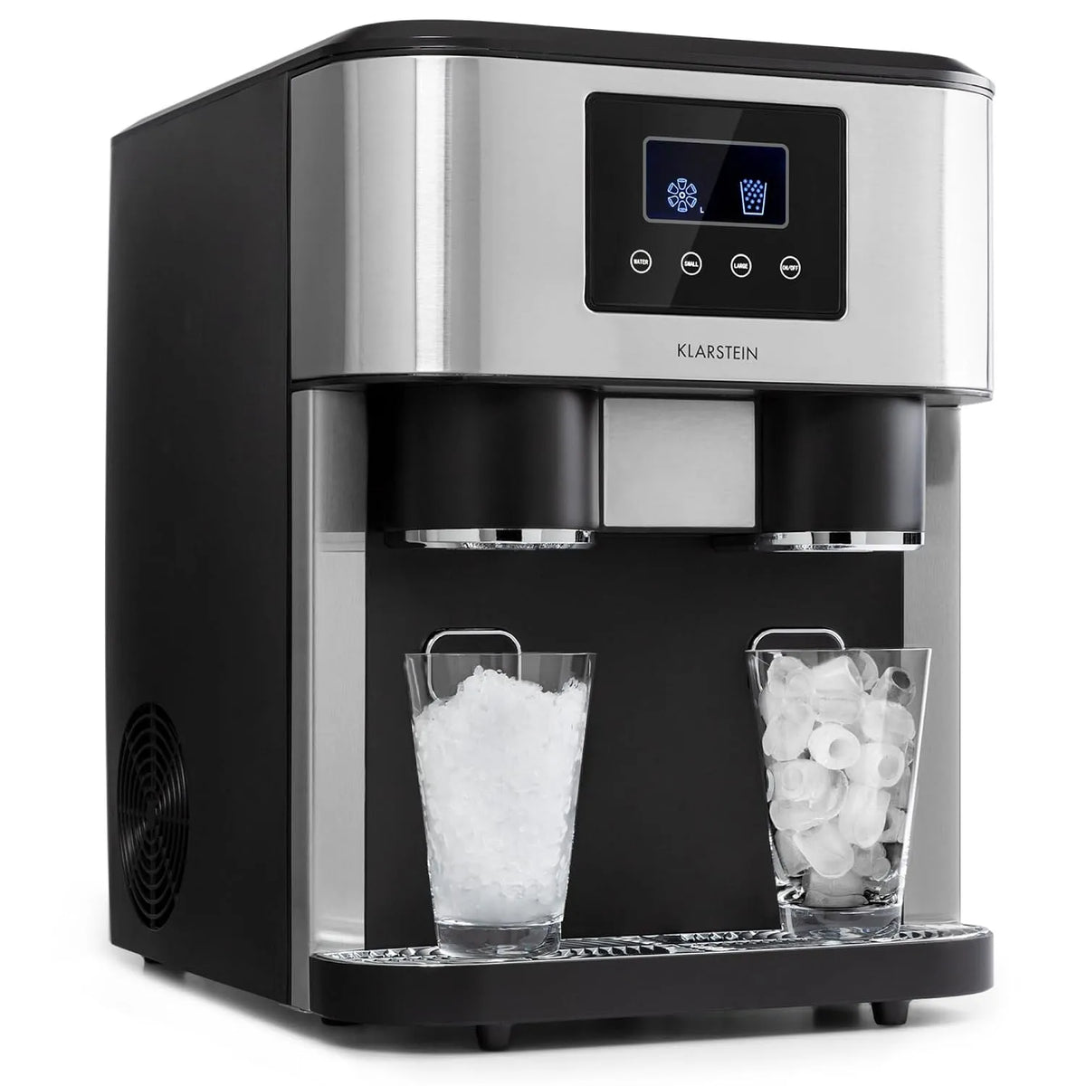 Machine met 8L, 120 cm, 12 MINUTEN, waterreservoir, RVS en zilver