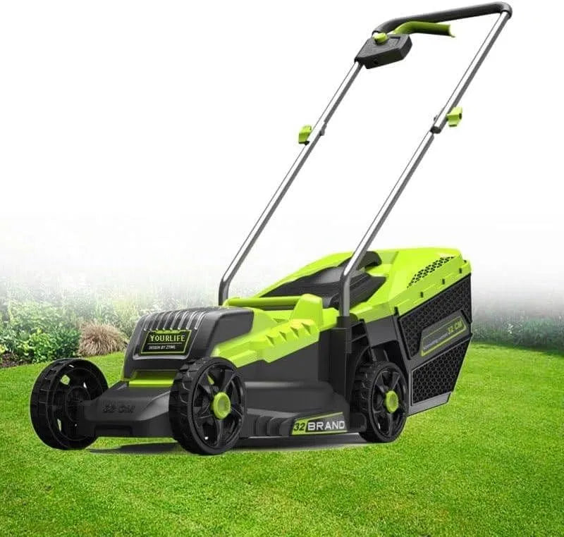 Verticuteermachine, 2-in-1 gazonverticuteermachine met krachtige 15-ampère motor, Elektrische verticuteermachine en ontmosser, 3-voudig verstelbare