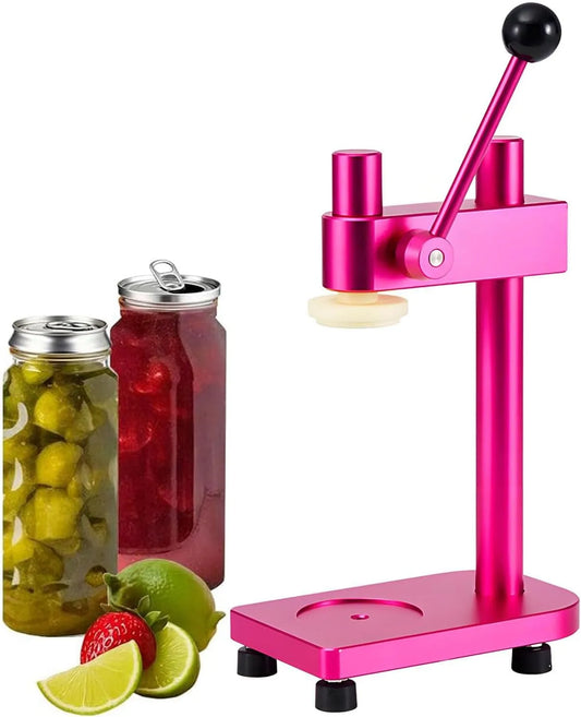 Machine, 100 stuks, Handmatige blikafdichtingsmachine, 55 mm afdichtingscapaciteit voor PET-flessen en -kopjes