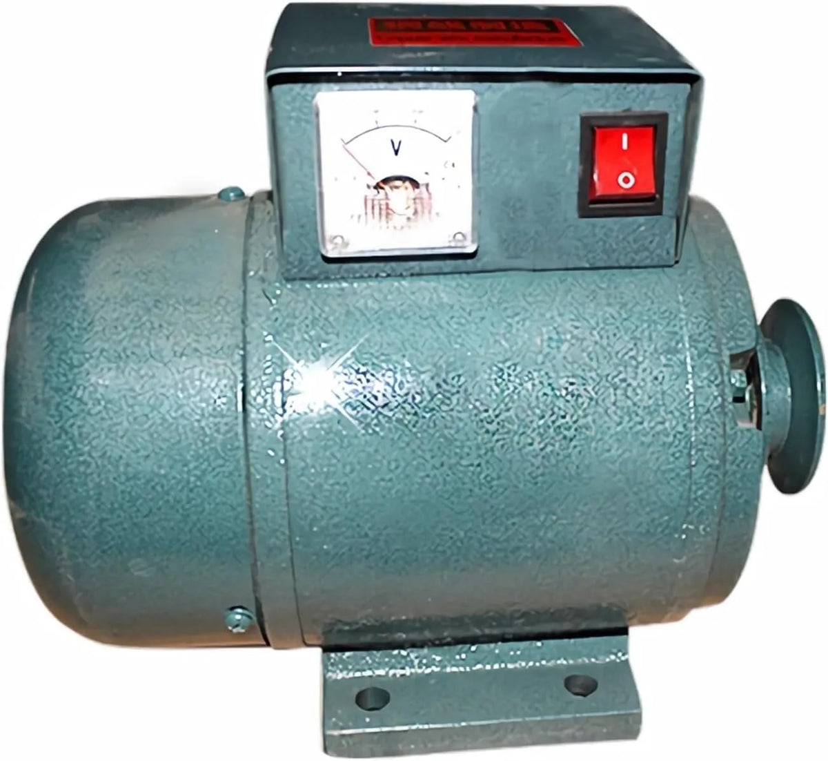 Generator, 7000 W, 220V, 50Hz Riemaandrijving, Koperen Spoel, Voor Verlichting, Compatibel Met Benzine- Of Dieselmotor