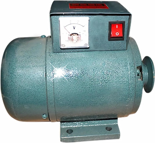 Generator, 7000 W, 220V, 50Hz Riemaandrijving, Koperen Spoel, Voor Verlichting, Compatibel Met Benzine- Of Dieselmotor