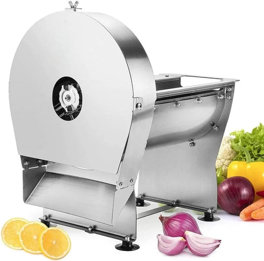 Machine met 9,5 cm, 0-10mm, 0-0.4inch en RVS, Elektrische Plantaardige Snijmachine