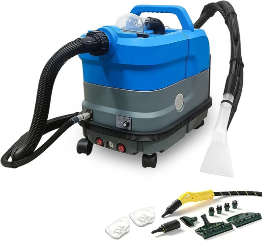 Stoel met 7,5L, 12L, 2500 W, 24 kPa, 15 seconden, 3-in-1, waterreservoir en voor tapijt, harde vloeren en dierenharen