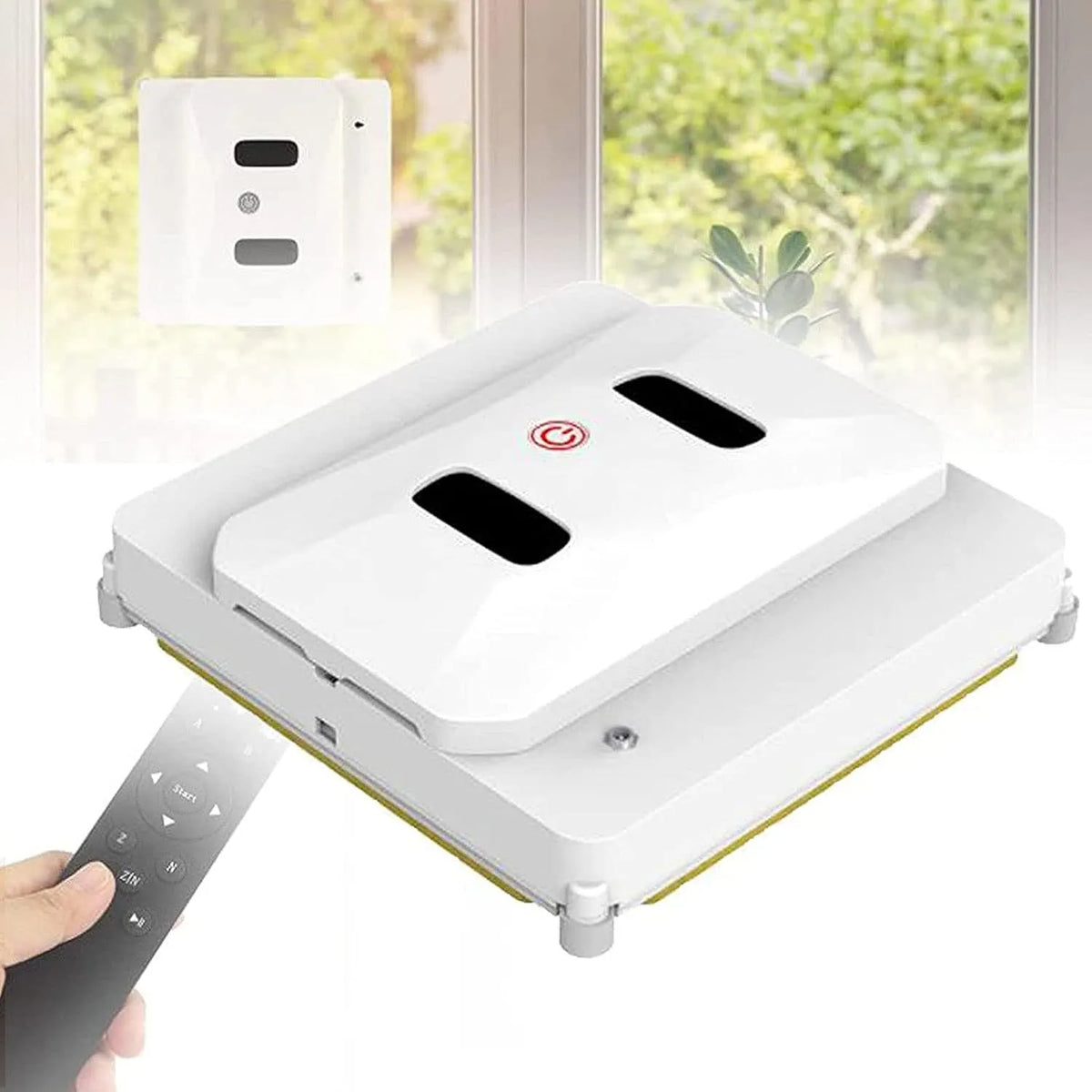 Robot met 25 x 25 x 7.5cm, 2800Pa, 75 W, 60dB, 650mAh, 2.4G, 2,5 minuten en 24 uur