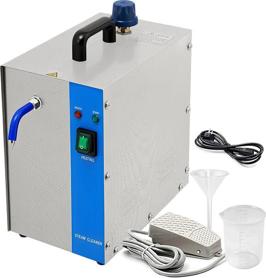 Stoomreiniger, 2L, Juwelierszaken 220V, Stoomreiniger 2L RVS Commerciële Stoom Sieraden Zilver