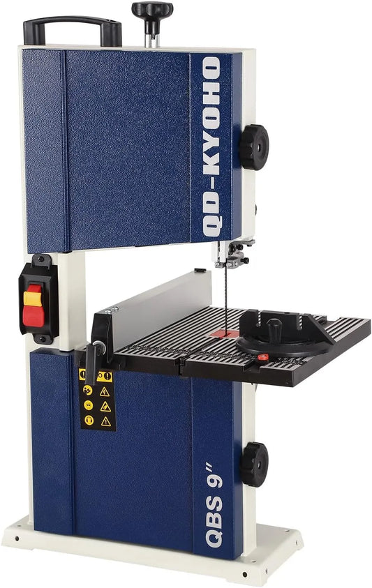 Zaag met 9 inch, 120 V, 2,5 A, geluidsarme werking, aluminium en voor bouwplaats en werkplaats