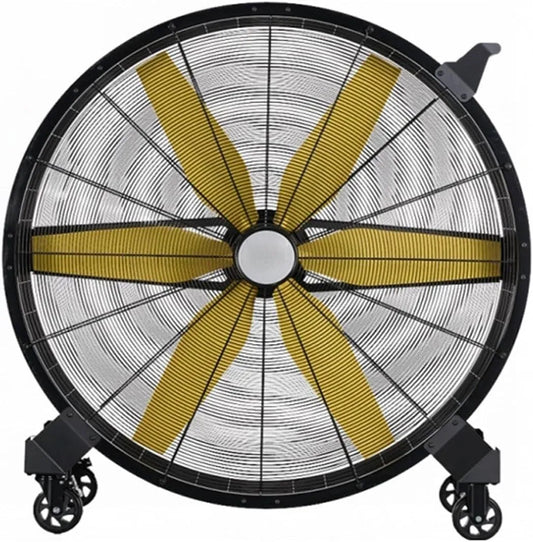 Ventilator met aluminium, gerichte luchtcirculatie en voor bouwplaats en werkplaats