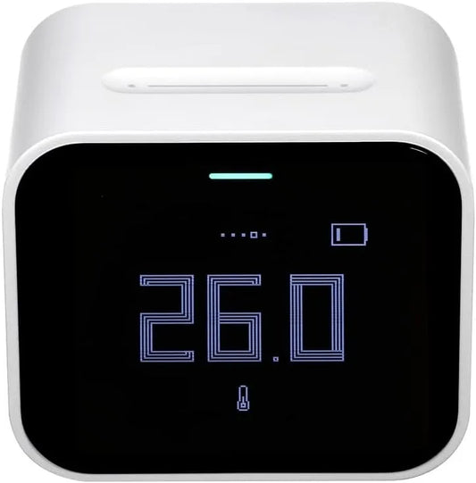 Luchtkwaliteitsmeter, JFDBGU Luchtkwaliteitsdetector thuis Gebruik Digital Display, PM2.5 / PM10 / CO2 /, Temperatuur/vochtigheid monitor