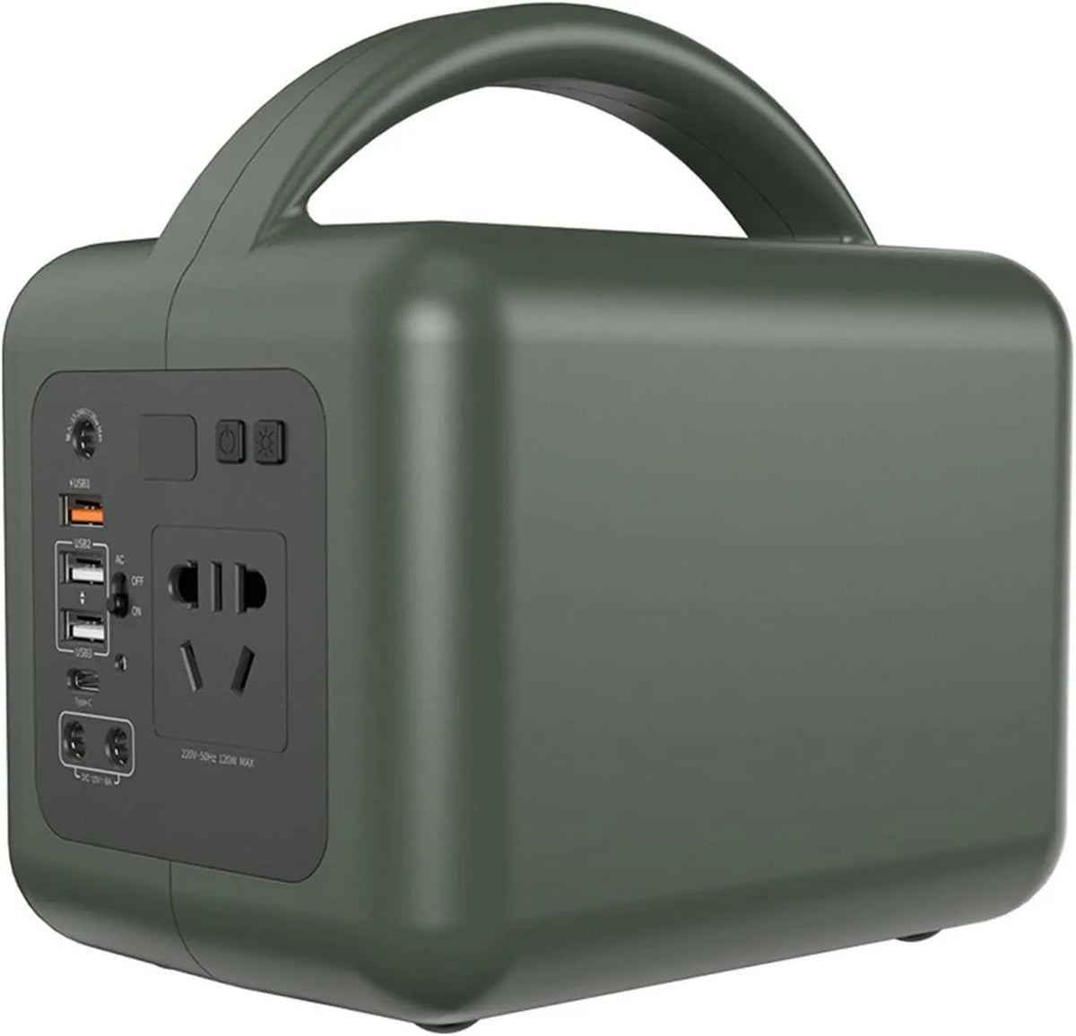 220V, Draagbare Krachtcentrale 220V / 120 W Piek 240 W Zuivere Sinusgolf Ac-stopcontact 140.4Wh / 39000mAh Zonnegenerator Voor Buiten Kamperen Reizen