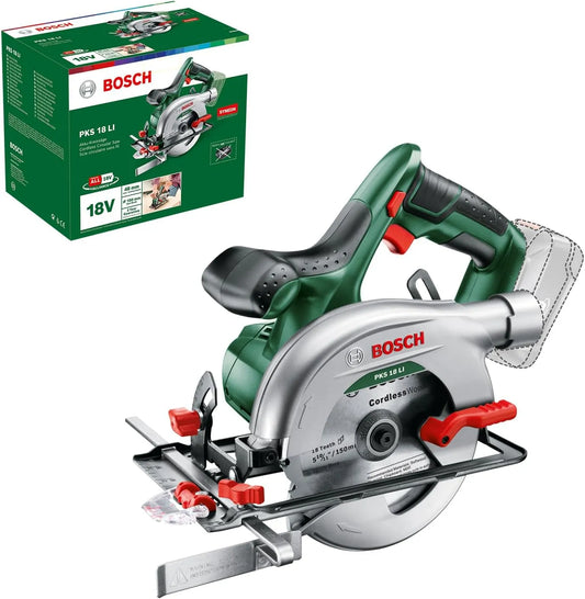 Cirkelzaagblad, 2,5 Ah, parallelaanslag 18 V, 150 mm, Bosch PKS