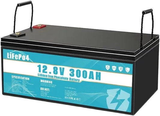 Oplaadbare Batterijen, 12,8V, voor zonne energie, enz., 300Ah, noodstroomvoorziening, Oplaadbare Batterijen LiFePO4