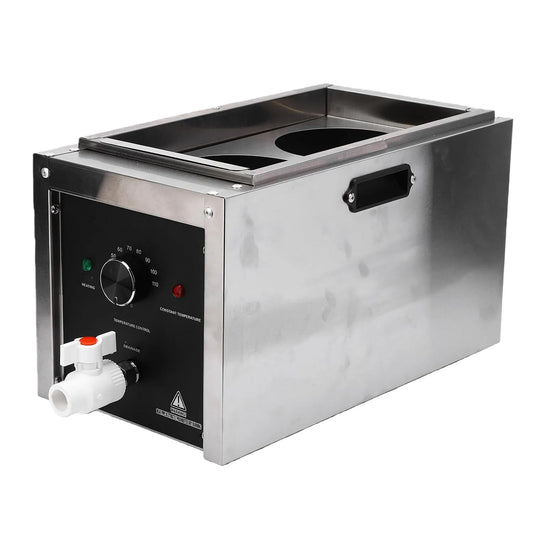 Machine, 10L, Dubbele Gaten en 2 Roestvrijstalen Manden, Restaurantknoedels Wontons EU-stekker 220V