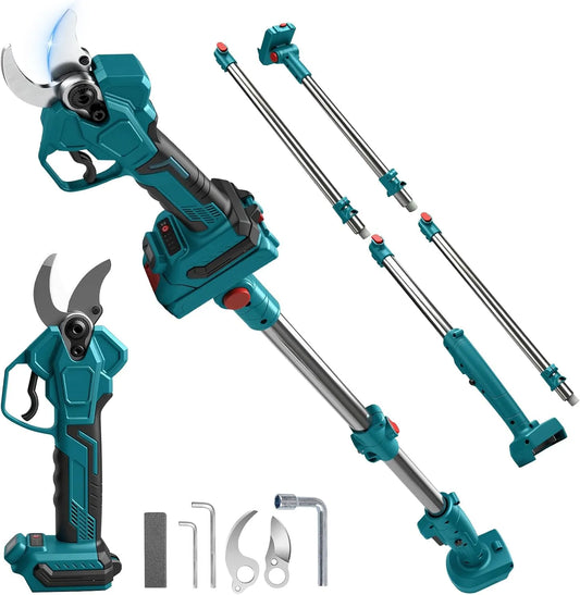 Makita, Elektrische snoeischaar, Accu-snoeischaar Compatibel met Makita 18 V geen batterij, max. 40 mm snijddiameter, LCD-display