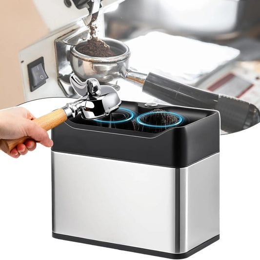 Stofzuiger met koffieportafilter reinigingsmachine met montagemogelijkheden, Elektrische koffie-portafilterschraper voor handgrepen