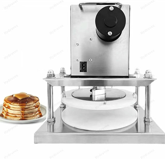 Deeg Pers Machine met 220V, 2.0kw, 22cm en RVS, Commerciële RVS Handdruk Voor Zelfgemaakte Pizza