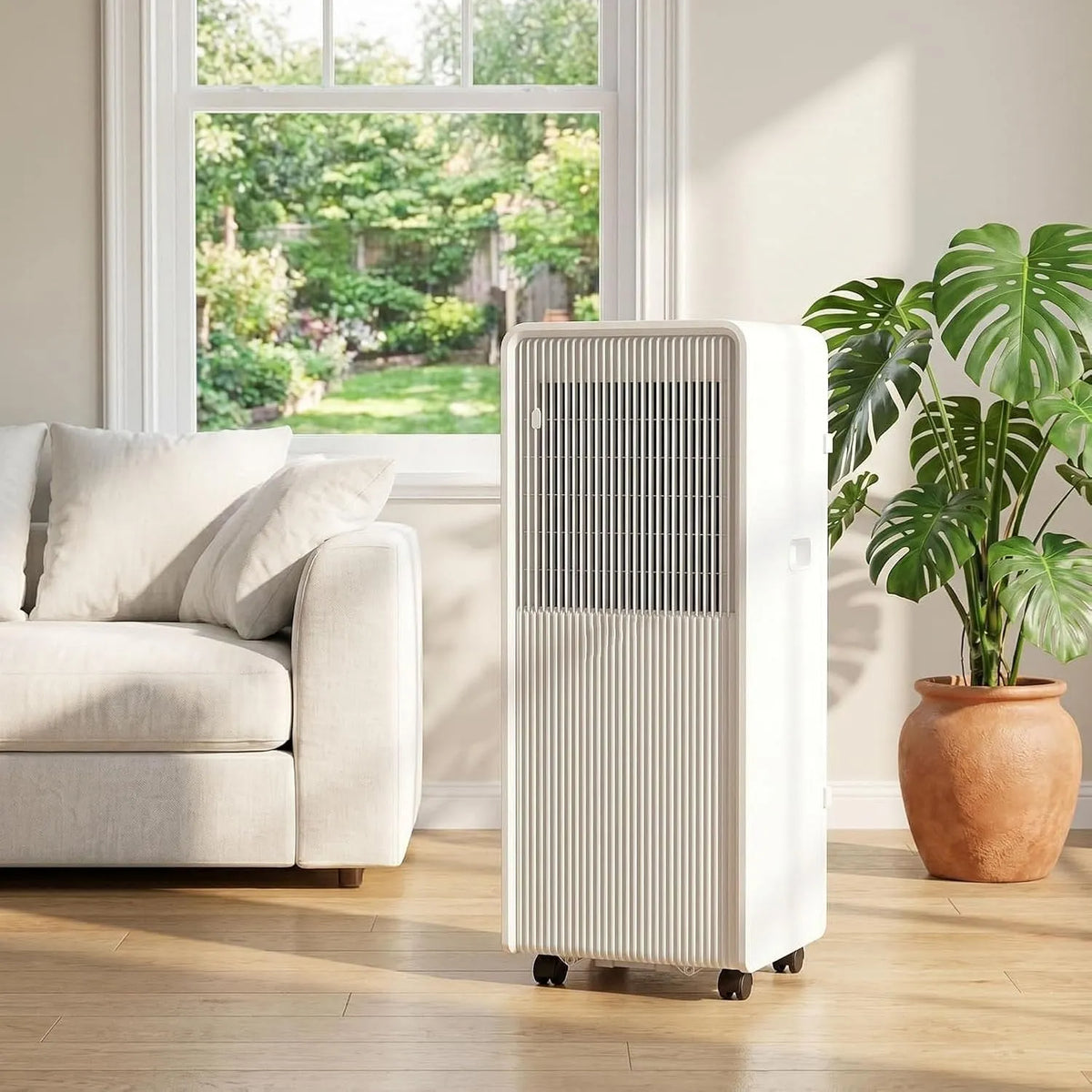 Mobiele airconditioner, Style 5, 10000 BTU, Draagbare Airco 12000 BTU vrijstaand Mobiel, Installatieset Raamventilatie, Style 5, 10000 BTU