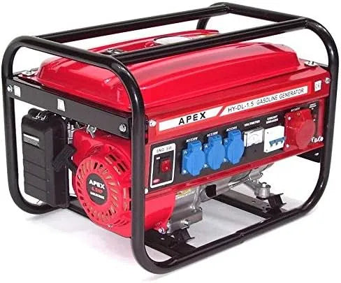 Generator, SK9500, 6,5 pk, 196 cc, 3 x 230 V, 1 x 400 V, 1 x 12 V AWZ