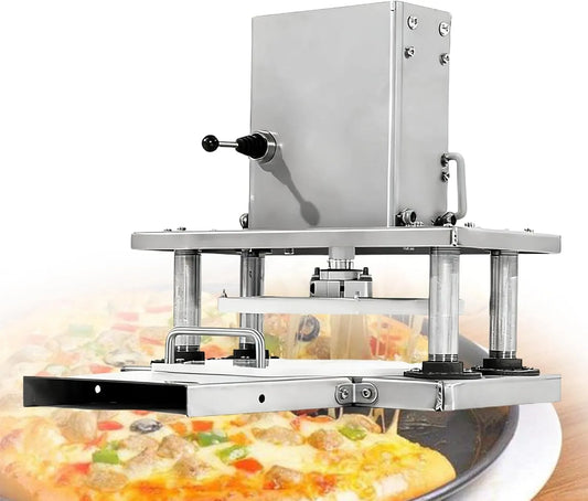 Machine met 22 cm, 35 x 28 x 35 cm, 220V, 110V en 55 W, 22 cm pizzapers voor zelfgemaakte pizza