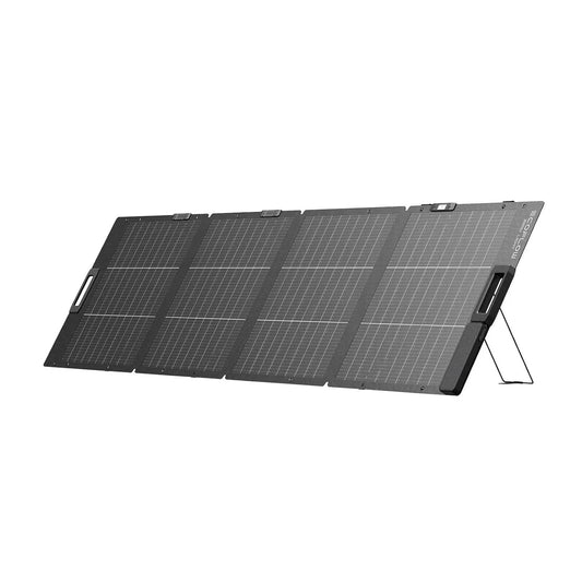 Zonnepaneel met dubbelzijdig ontwerp, EcoFlow 220 W licht draagbaar zonnepaneel