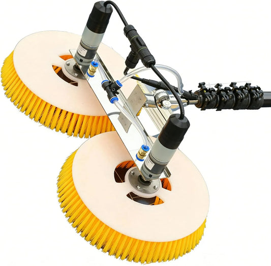 Machine met 70 cm, 40 mm, 7 mm, zonne-energie, sproeifunctie, zonder netstroom en antistatische borstel