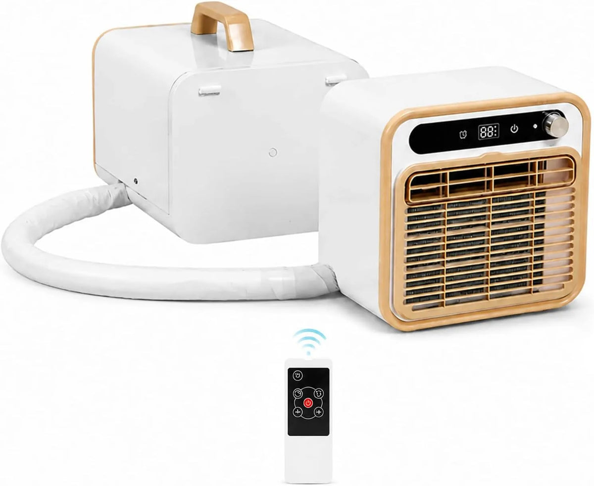 Mobiele airconditioner met 5000 BTU, 5-10 m2, 42dB, 3 minuten, WiFi, timer en afstandsbediening