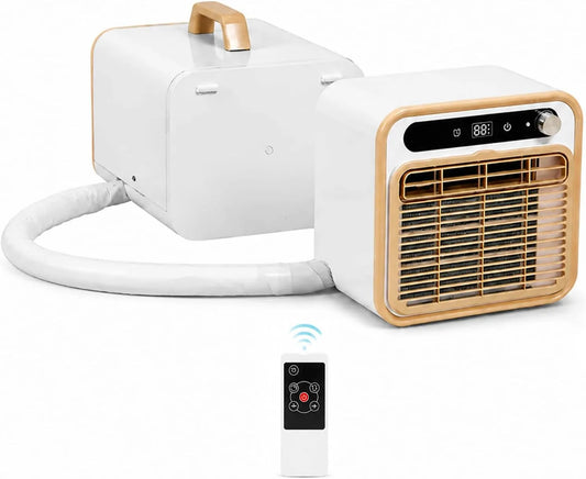 Mobiele airconditioner met 5000 BTU, 5-10 m2, 42dB, 3 minuten, WiFi, timer en afstandsbediening