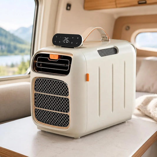 Mobiele airconditioner met 4700 BTU, 420 W, 3 Snelheden, Timer, 8–10 m2, 45 dB, 4 Standen en afstandsbediening