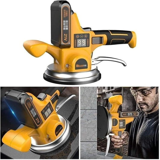 Trilgereedschap voor tegels met antislip handvat, | Maximale adsorptie van 400 kg vloertegels