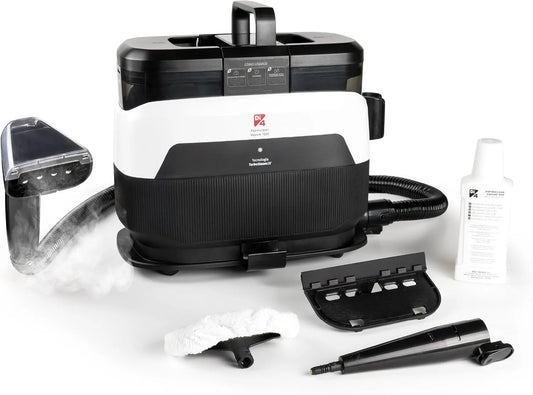 Stoomreiniger Di4 met 1650 W, 5 ml, 1200 W, 450 W, 28 seconden, 100°C, 60°C en 1250 ml