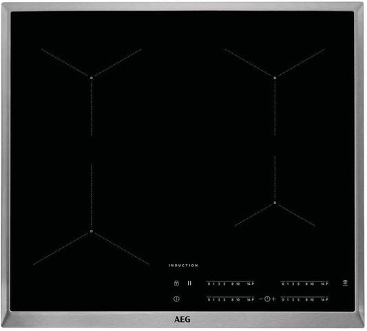 AEG IKB64431XB Zwart Ingebouwd Inductiekookplaat zones 4 zone s, AEG IKB64431XB Zwart Ingebouwd Inductiekookplaat zones 4 zone s