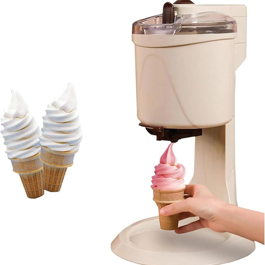 Machine met Draagbare Ijsmachine Hotelbar Cafe Ijsmixer, Sorbet, Thuisijsmakermachine, Voor Yoghurt