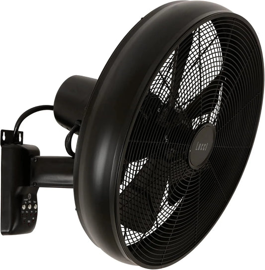 Ventilator, staal, zwart