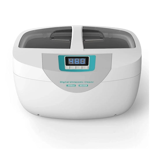 Ultrasoonreiniger met 2,5 L, mobiele uitvoering en compact ontwerp
