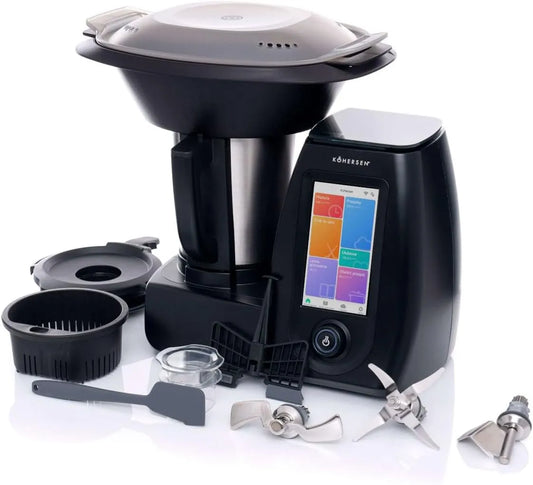 Robot CY021 met 2000 W, 3,3 l, aanraakbediening en zwart