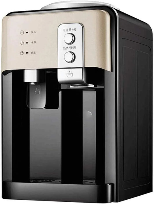 Waterdispenser met 10-15 °C, 85-95 °C, 24 uur, 3 standen, geluidsarme werking en RVS
