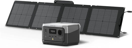 Draagbaar powerstation, LifeP04, 110 W, 256 Wh, 600 W, van een 300 W AC-stopcontact tot USB-C