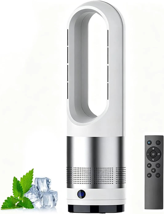 Ventilator, 18 Inch, 8 Snelheden Timer Smart Remote Purifier, Thuis Slaapkamer zilver
