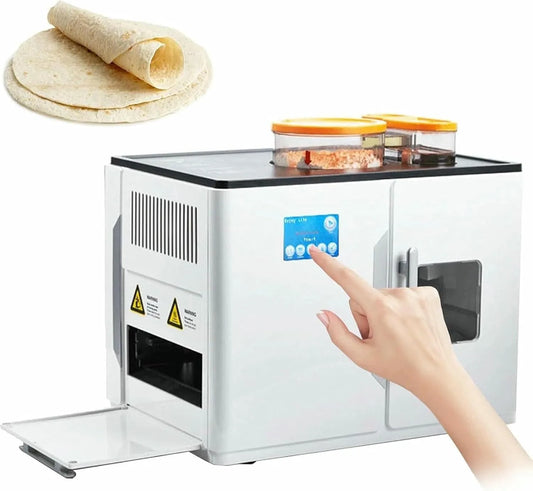 Roti Maker met 47 x 35 x 38 cm, 110V, 220V, 1800 W, 50-60HZ, 96 inch, 24 uur en aanraakbediening