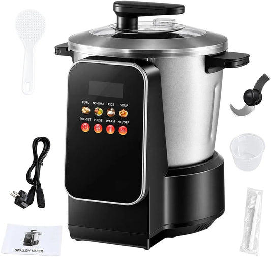Pounded Yam Machine, 6L, 900 W Pounded Yam Machine met Automatisch Mengen