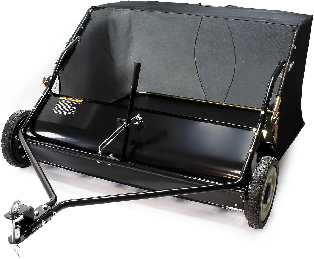 Elektrische veegmachine x40mm met 254 x 40mm en 96 cm, zitmaaier
