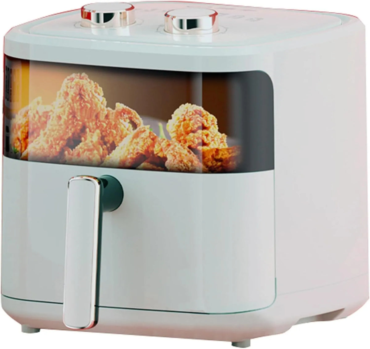 Airfryer, 1200 W, timer, 7,5L, Grote mand, thuisgebruik Airfryer Compacte oven Olievrije Airfryer