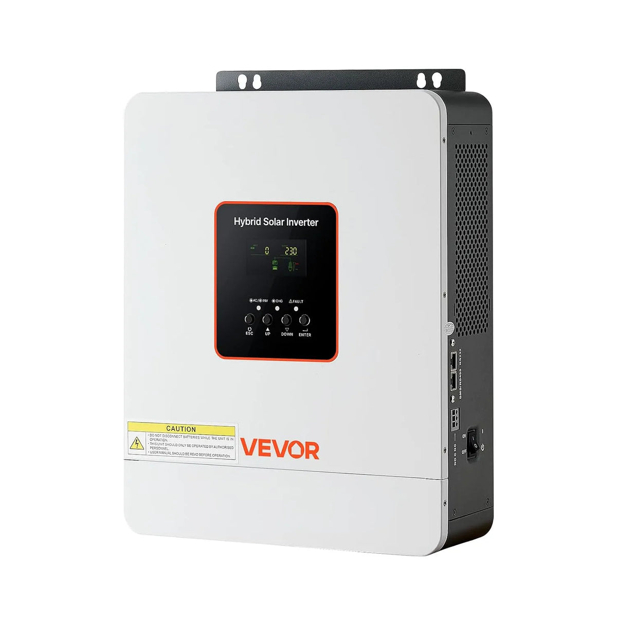 Spanningsomvormer met 3000 W, 24 V, 230 V, 80 A en zonne-energie