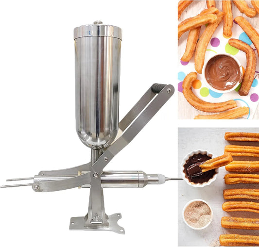 Donut Filler Machine, 5L, Cream Filling Injector, Spaanse Donuts Dessert Churro Maker, voor Commercieel Thuis