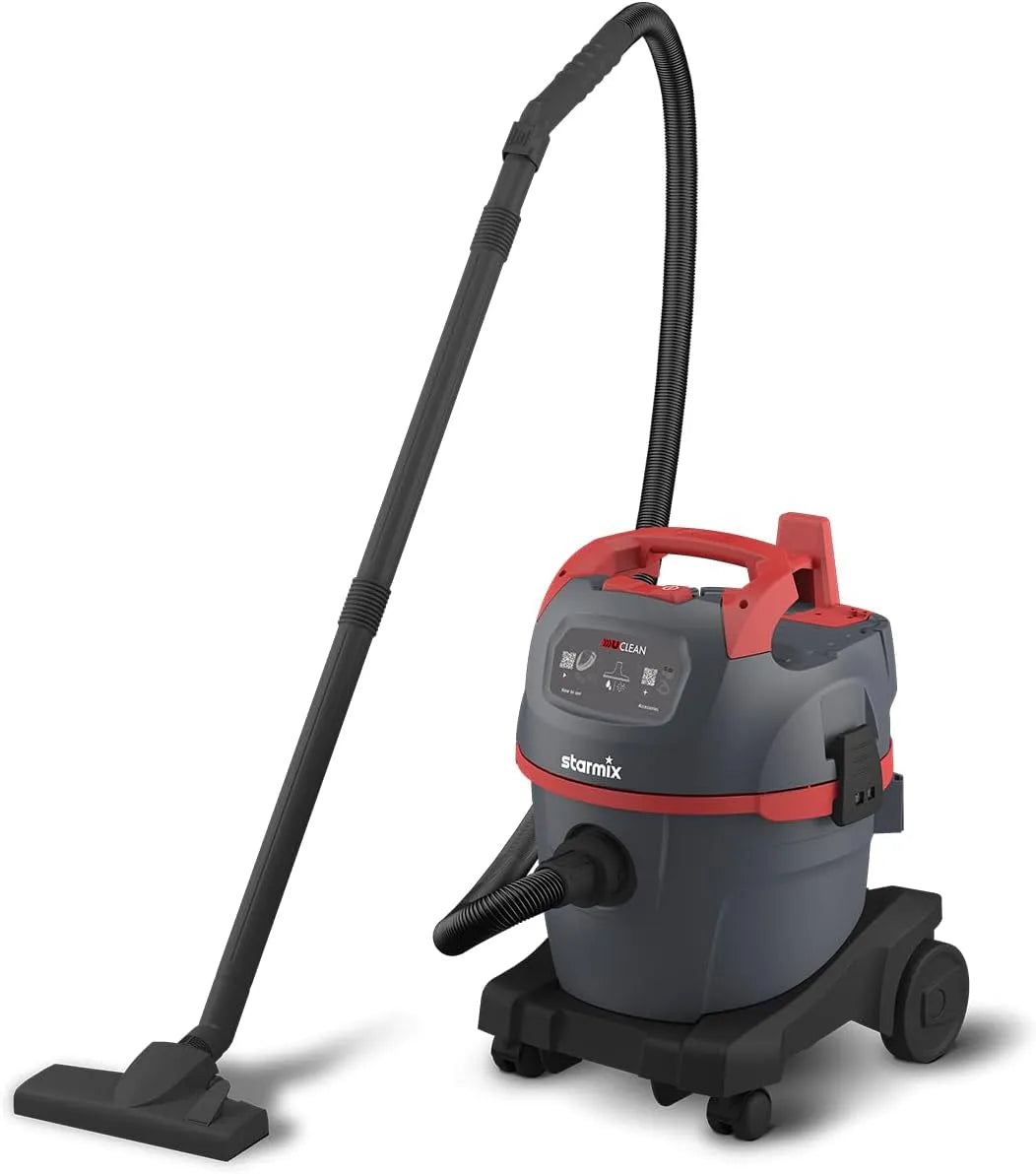 Nat- en droogzuiger, 1400 W, Starmix uClean 1420 HK, 259 mbar, huis, 20 L, nat-/droogzuiger met 10 m actieradius, garage