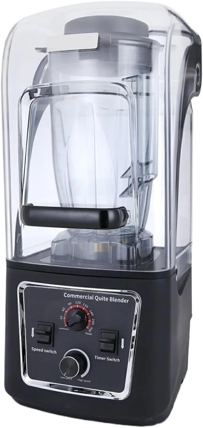 3.8L, Commerciële Blender Professionele Mixer Sapcentrifuge IJs, Smoothies Milkshake 3.8L/5L Zand IJsmachine Machine, Keukenmachine Krachtig Roeren