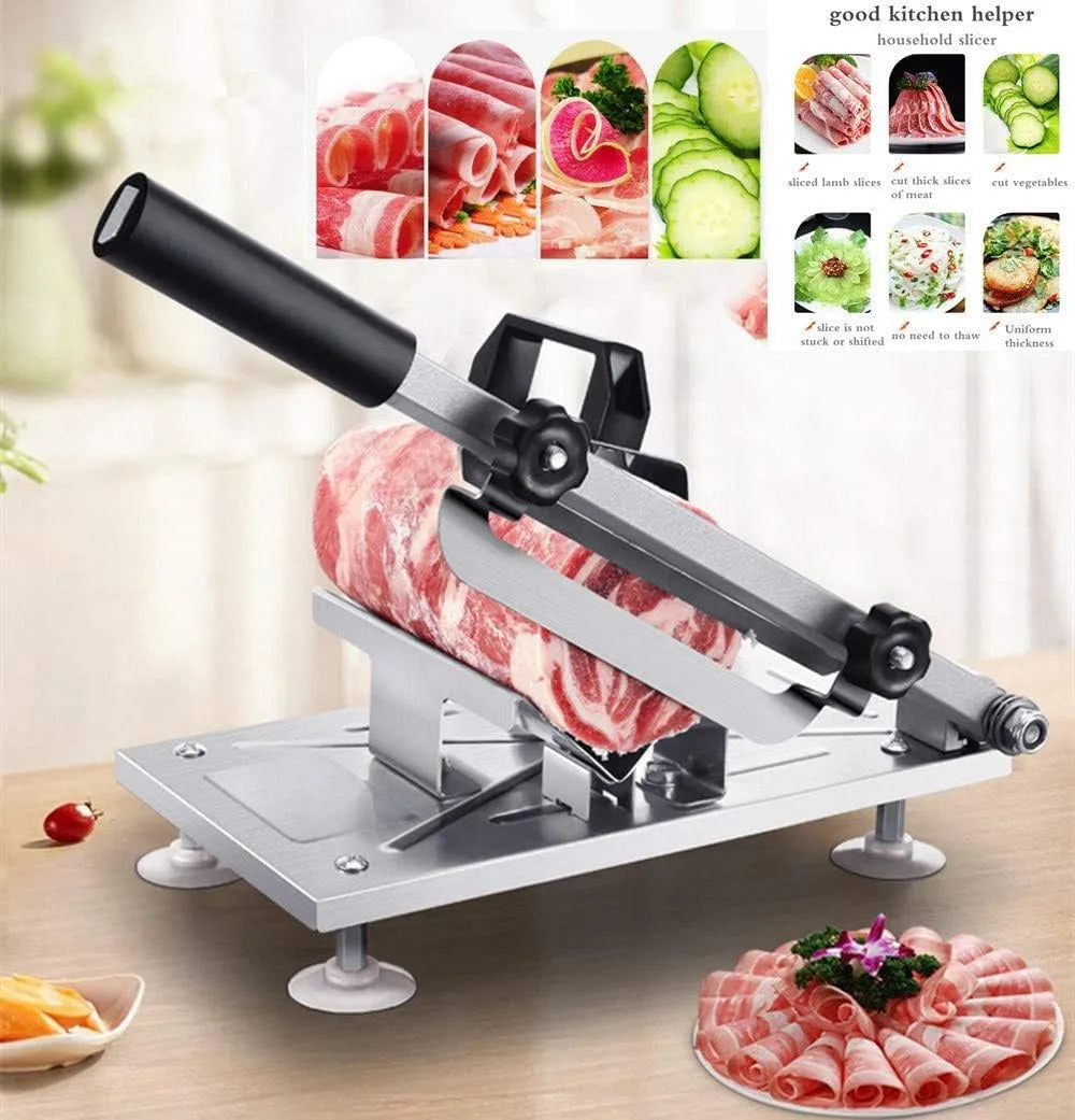 Machine, Deli Slicer, Huishoudelijk En Commercieel, RVS, 200 MM
